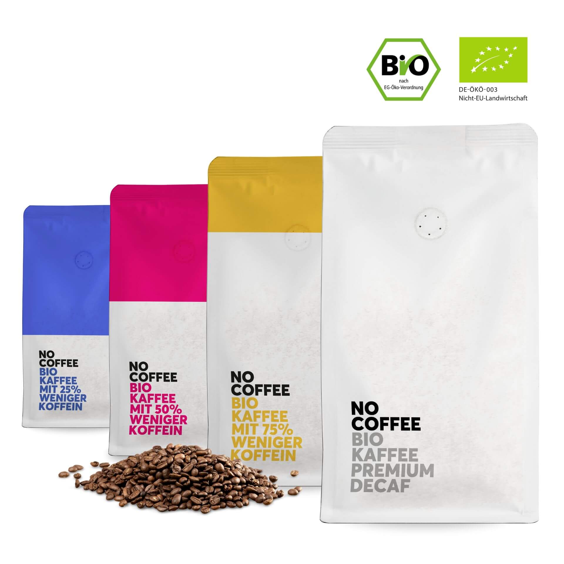 Kaffee Probierbox, Bohne