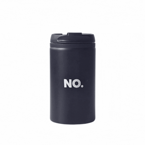 Edelstahl To Go Becher "NO."